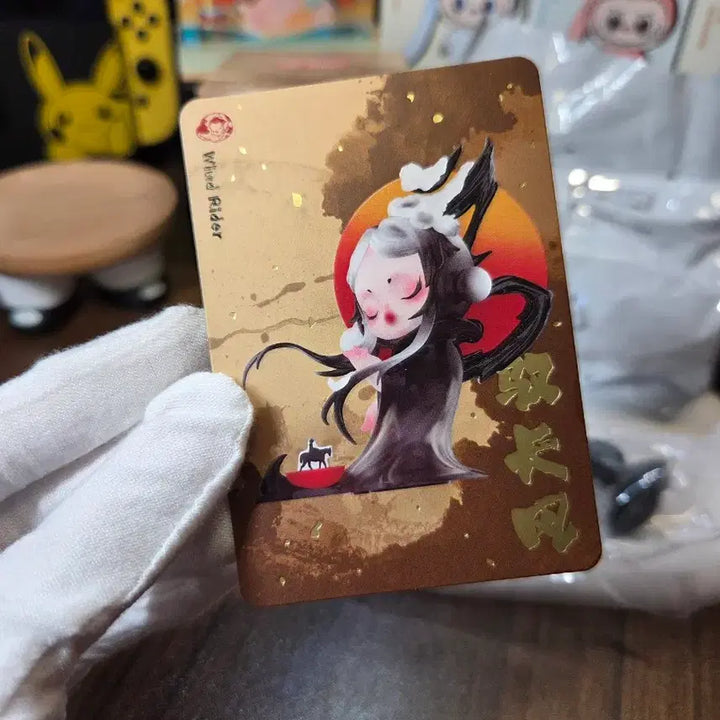 [SOLD OUT] 미개봉)팝마트 황금빛 질주 윈드라이더 스컬판다