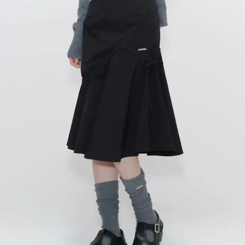 [SOLD OUT] 미세키서울 셔링 러플 미디 스커트 2사이즈