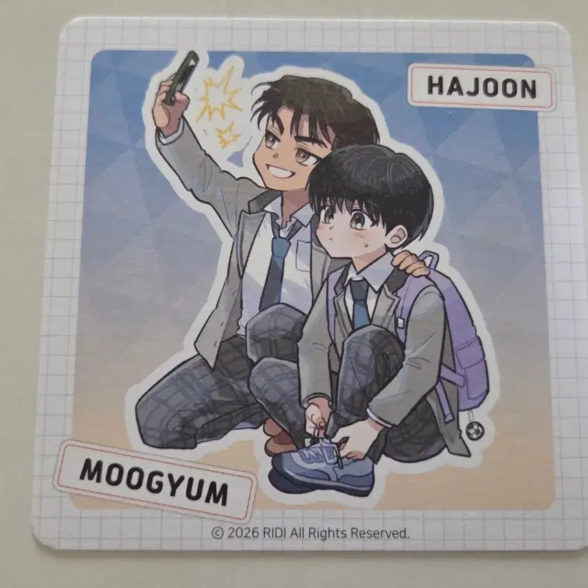 [BUNJANG] Fantazit Beyond Re:Dive Collaboration Cafe Halfline Coaster / 판타지트 비욘드 리디 콜라보 카페 하프라인 코스터