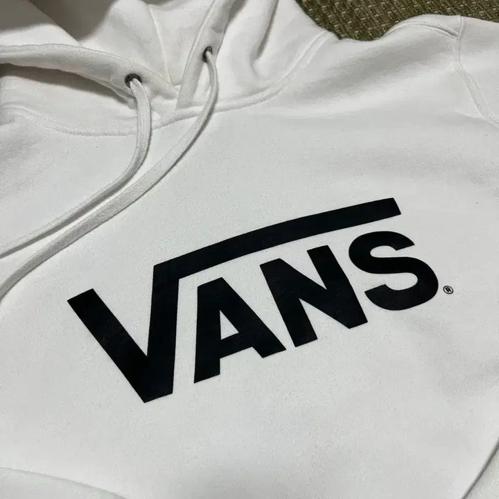 [BUNJANG] 반스 VANS 흰색 후드티 / 반스 VANS 흰색 후드티