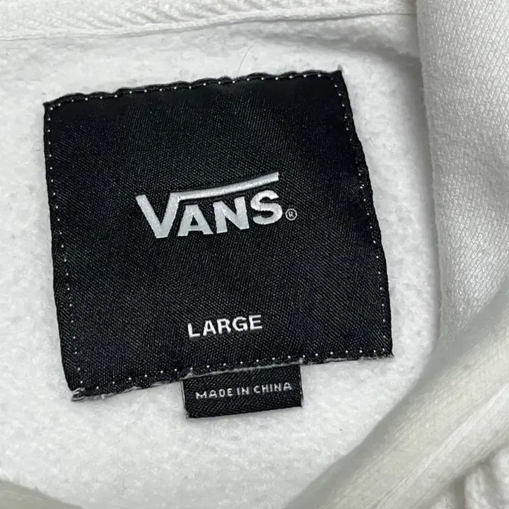 [BUNJANG] 반스 VANS 흰색 후드티 / 반스 VANS 흰색 후드티
