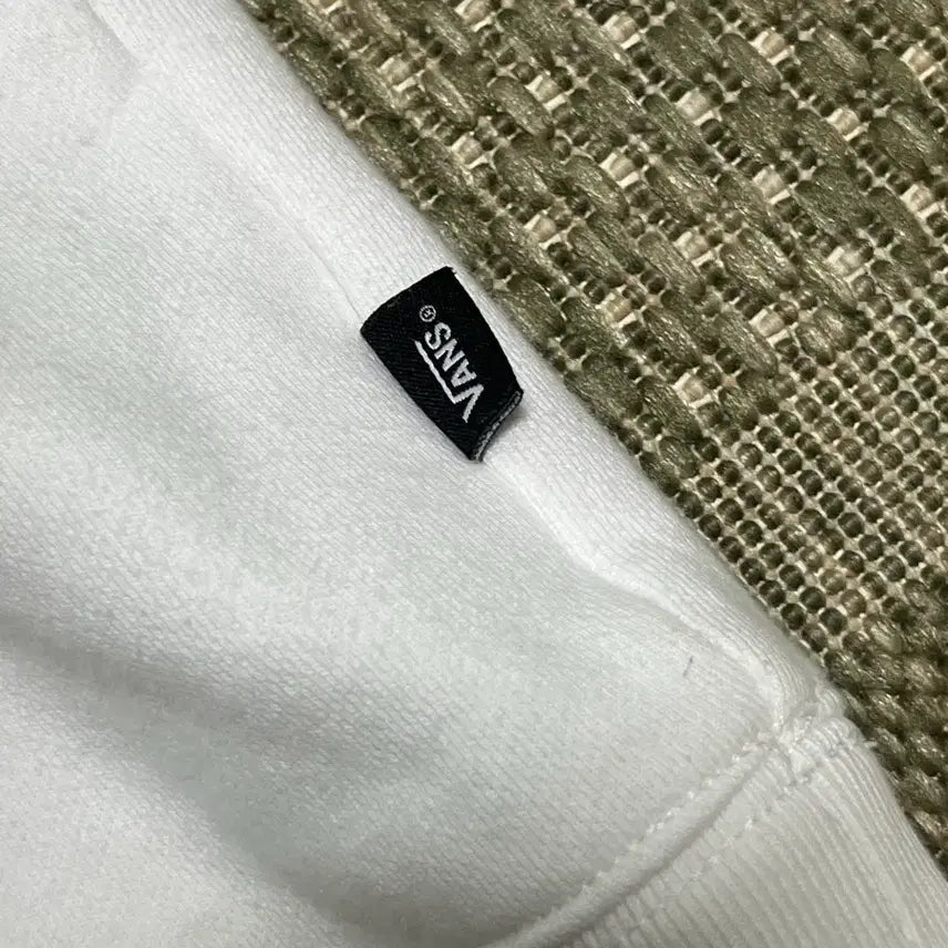 [BUNJANG] 반스 VANS 흰색 후드티 / 반스 VANS 흰색 후드티