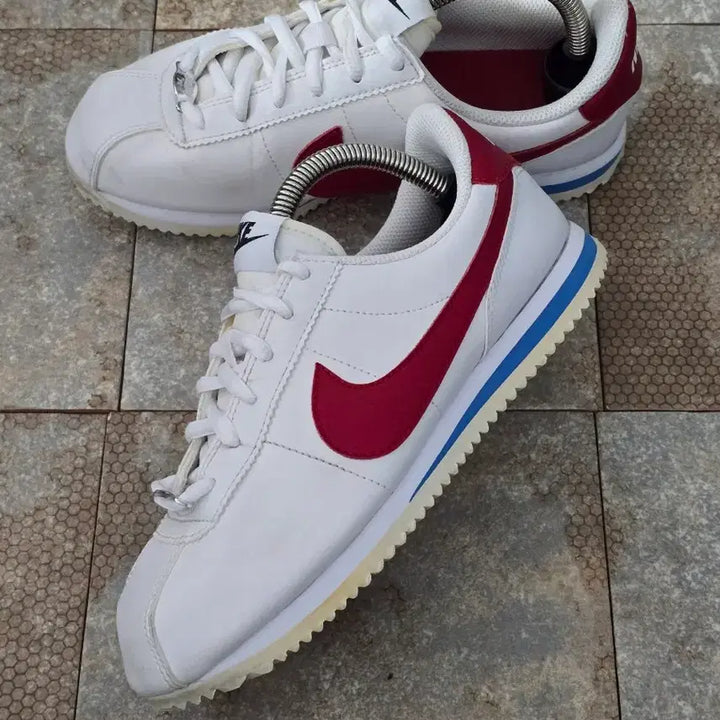 [SOLD OUT] (235)나이키 코르테즈 베이직 화이트 레드 스니커즈