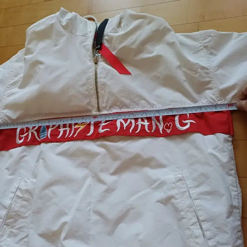 [BUNJANG] Graffist Man.G Anorak Half-Zip Hoodie / 그라피스트만지 아노락 후드 반짚업 판매합니다