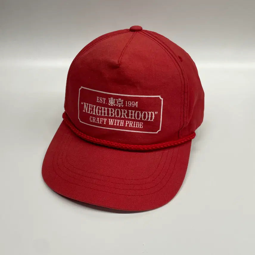 [BUNJANG] Neighborhood Basild Red Cap / 네이버후드 바실드 레드캡