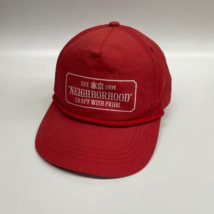 [BUNJANG] Neighborhood Basild Red Cap / 네이버후드 바실드 레드캡