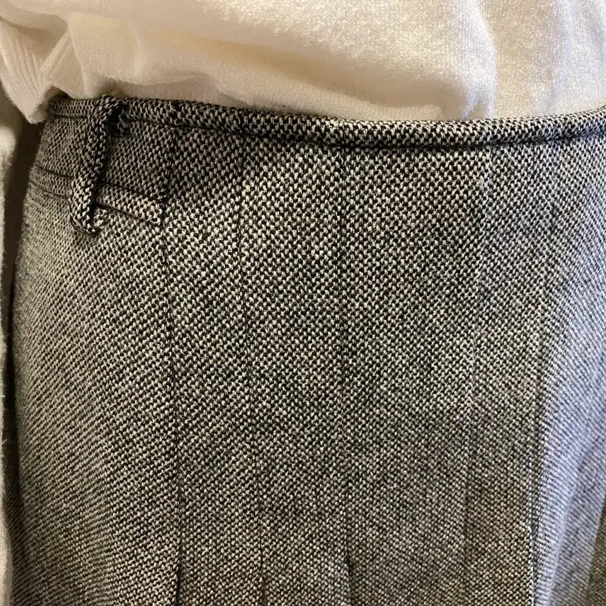 [BUNJANG] On&amp;On Pleated Wool Skirt / on&amp;on 온앤온 모직 주름스커트