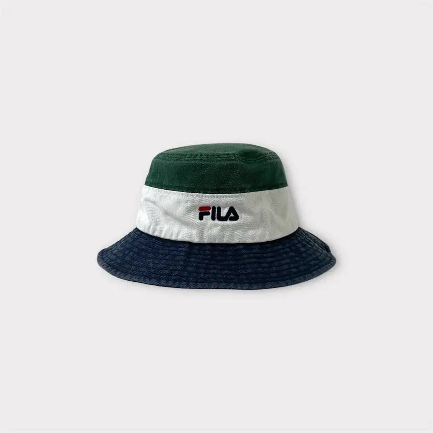 [BUNJANG] Fila Colorblock Bucket Hat / 휠라 배색 버킷햇 (1753)