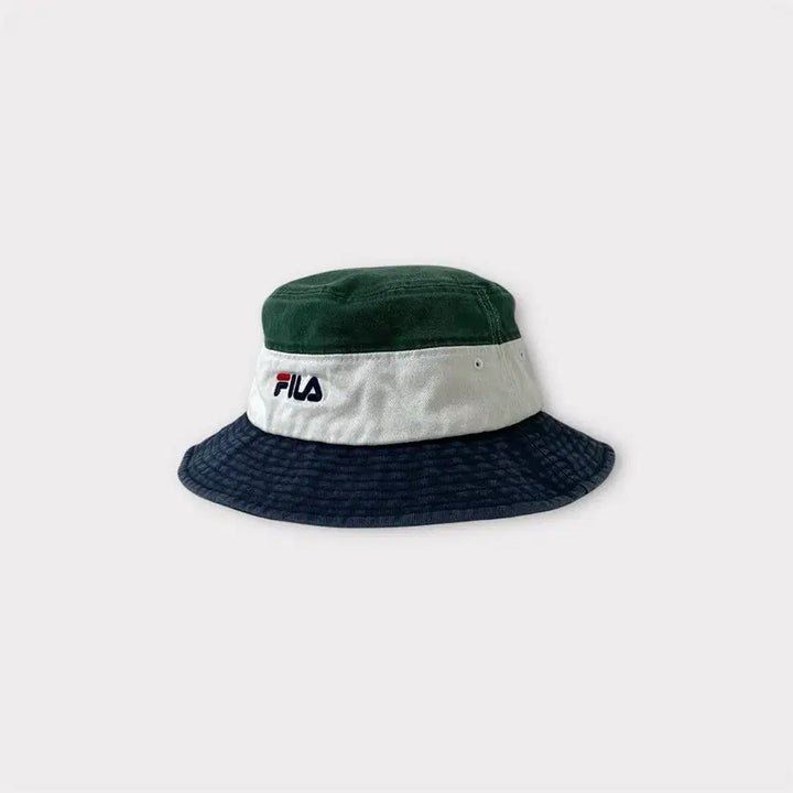 [BUNJANG] Fila Colorblock Bucket Hat / 휠라 배색 버킷햇 (1753)