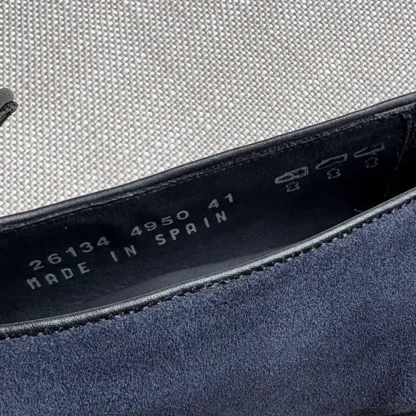 [BUNJANG] Berwick 4950 Belgian Navy Suede Loafers / [260] 새제품 Berwick 4950 벨지안 네이비 스웨이드 로퍼