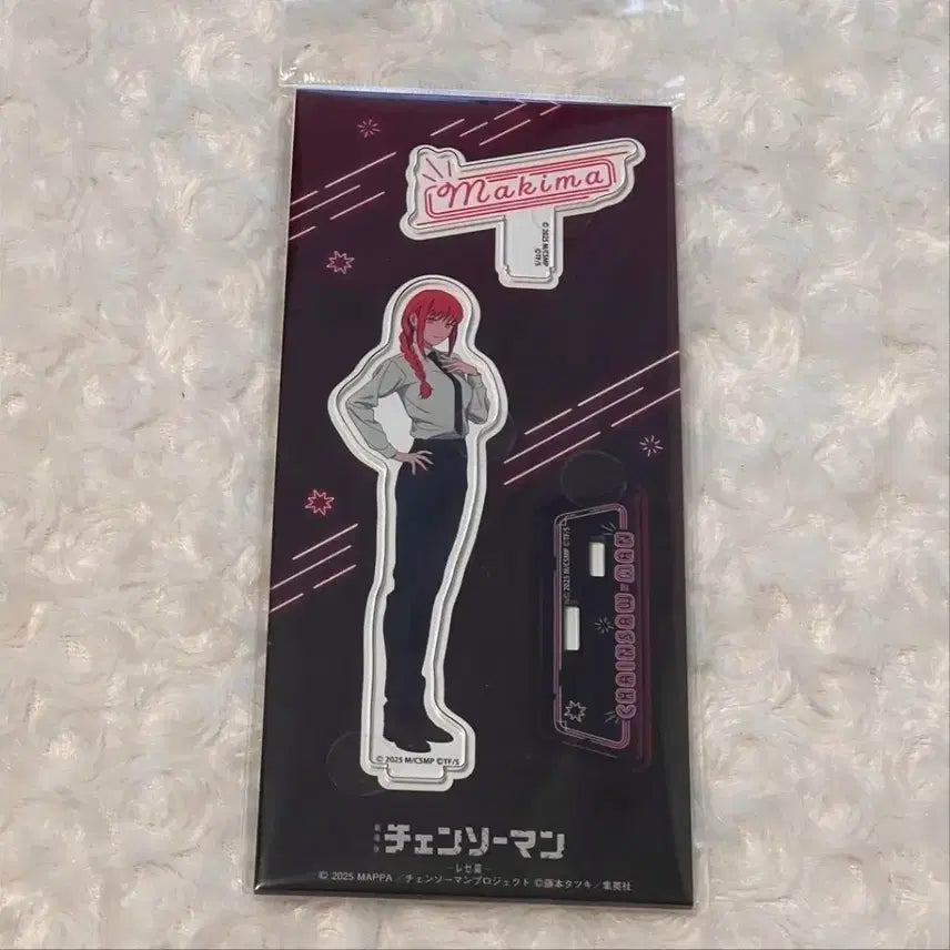 [SOLD OUT] 체인소맨 마키마 네온 아크릴 스탠드