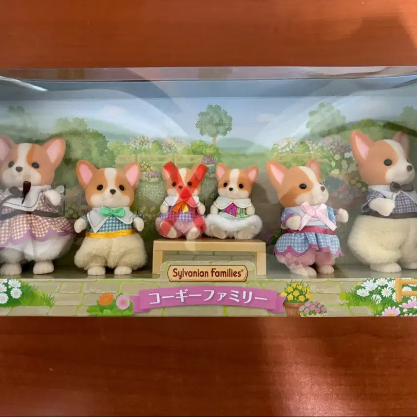 [BUNJANG] Sylvanian Families Welsh Corgi Family / 실바니안 웰시코기 가족