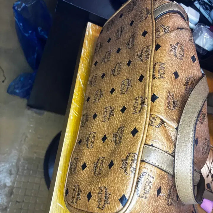 [BUNJANG] MCM Brown Shoulder/Tote Bag / MCM 숄더백 / 핸드백 토트백 브라운