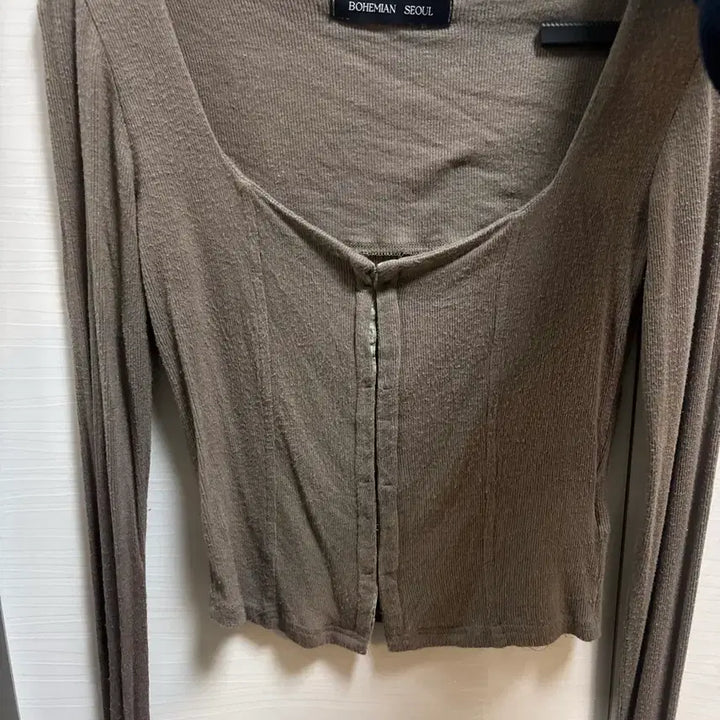 [BUNJANG] Bohemian Seoul Brown Cardigan / 보헤미안서울 찡가디건