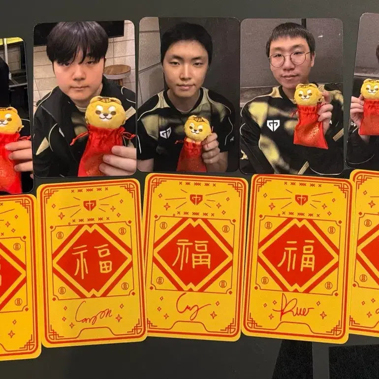 [SOLD OUT] 젠지 GENG GGX 뷰잉파티 친필 복 포토카드