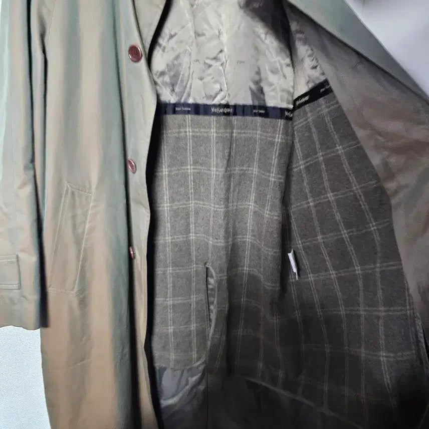[BUNJANG] Yves Saint Laurent Vintage Trench Coat / 입생로랑 트랜치   빈티지트랜치