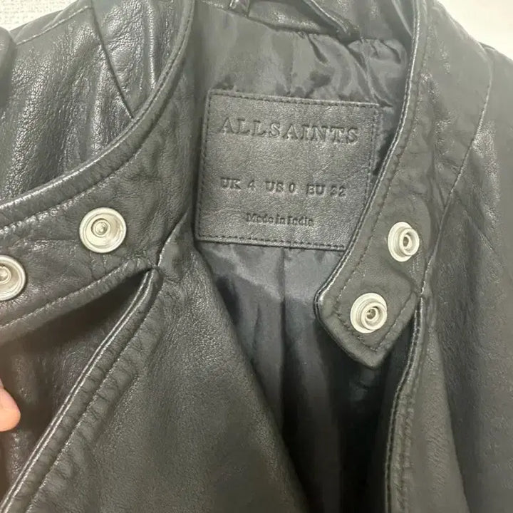 [BUNJANG] AllSaints Lambskin Leather Biker Jacket / 올세인츠 Klyn Biker 양가죽 바이크자켓
