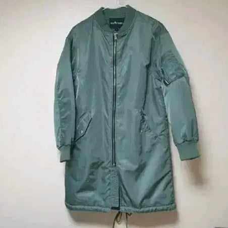 [BUNJANG] SIX TREES Long Yasan Coat Khaki / SIX TREES 야상 롱코트 카키