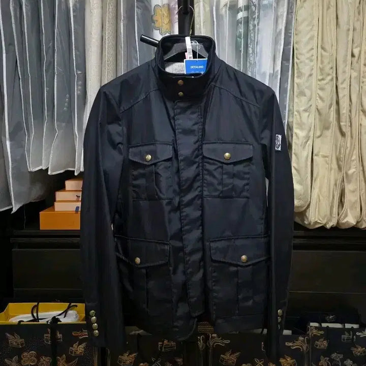 [BUNJANG] Moncler Gamma Blue Navy Field Jacket Raincoat / [2사이즈]몽클레어 감마블루 네이비 필드자켓 몽클레어자켓 레인코트