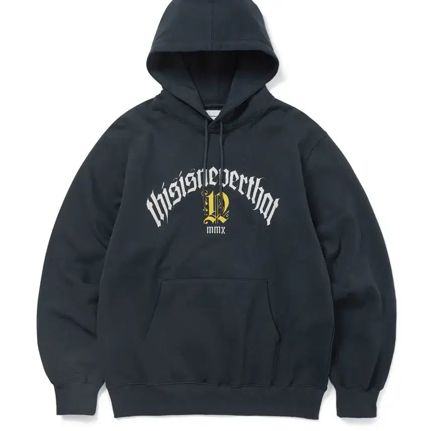 [BUNJANG] Thisisneverthat Navy Logo Hoodie XL / 디스이즈네버댓 네이비 로고 후드 후디 XL