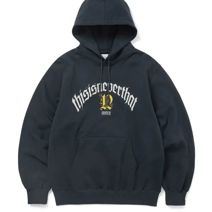 [BUNJANG] Thisisneverthat Navy Logo Hoodie XL / 디스이즈네버댓 네이비 로고 후드 후디 XL