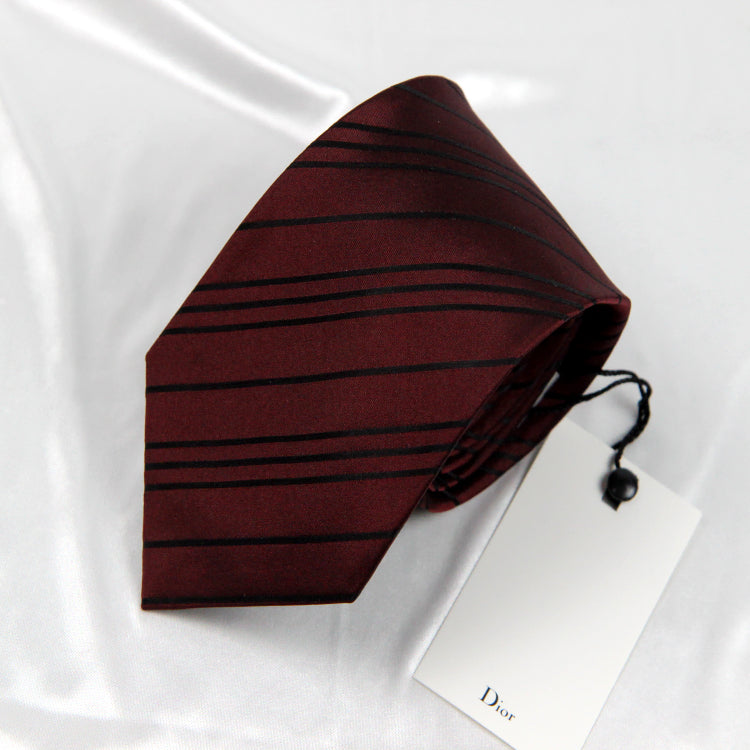 [BUNJANG] Dior 8cm Italian Silk Tie / 디올 8cm 미사용 신형 이태리 남자 명품 넥타이