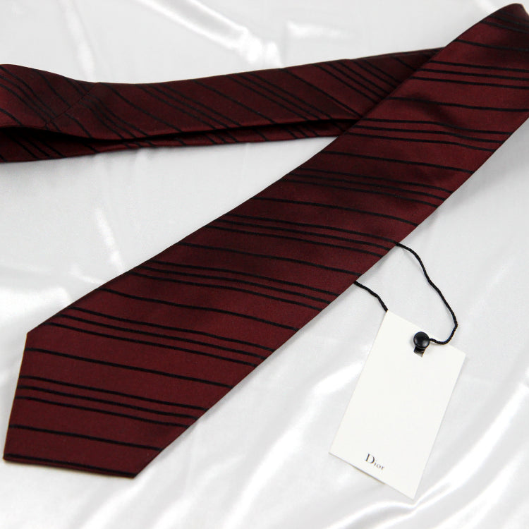[BUNJANG] Dior 8cm Italian Silk Tie / 디올 8cm 미사용 신형 이태리 남자 명품 넥타이