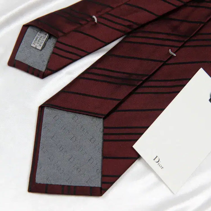 [BUNJANG] Dior 8cm Italian Silk Tie / 디올 8cm 미사용 신형 이태리 남자 명품 넥타이