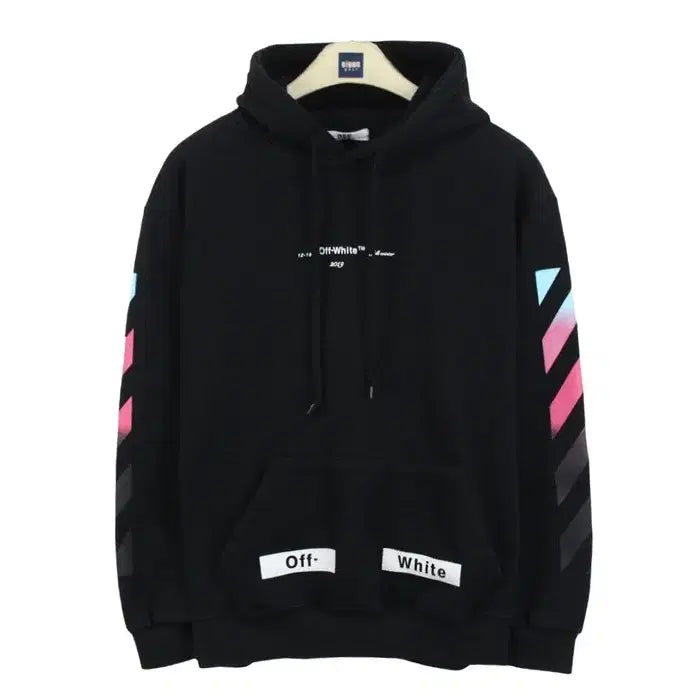 [BUNJANG] Off-White Fleece Hoodie T-Shirt (Size 100) / 20545 오프화이트 기모 후드티 100 남자 맨투맨 티셔츠 브랜구제