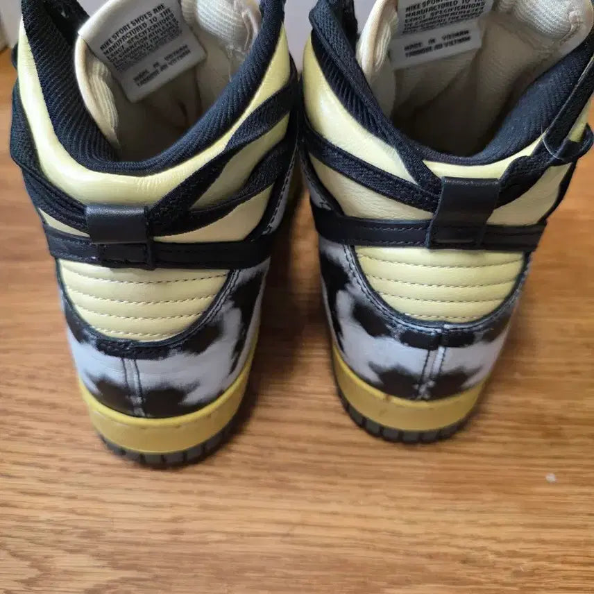 [BUNJANG] Nike Dunk High Black Acid Wash Sneakers / 250 덩크하이 블랙애시드워시 1회 사용상품