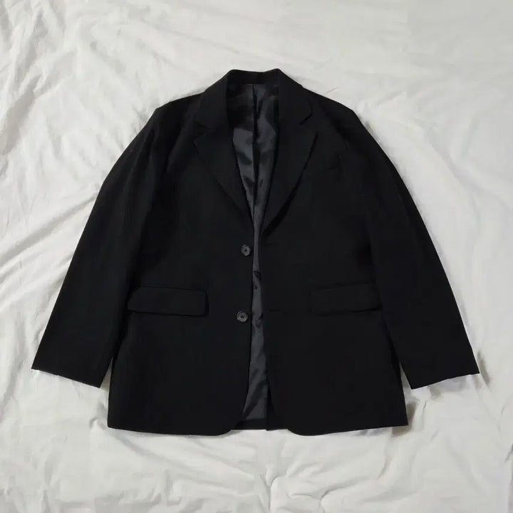 [BUNJANG] Lofi Black Basic Blazer Jacket / 로파이 블랙 기본 블레이저 자켓