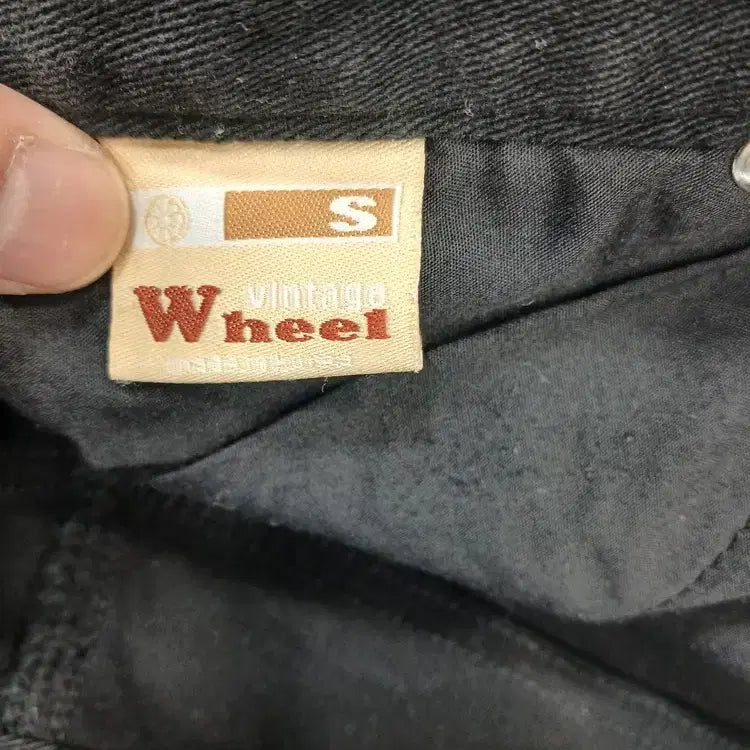 [BUNJANG] wheel S Black Denim Skirt / wheel S사이즈 검정색 블랙청치마 중고 스커트