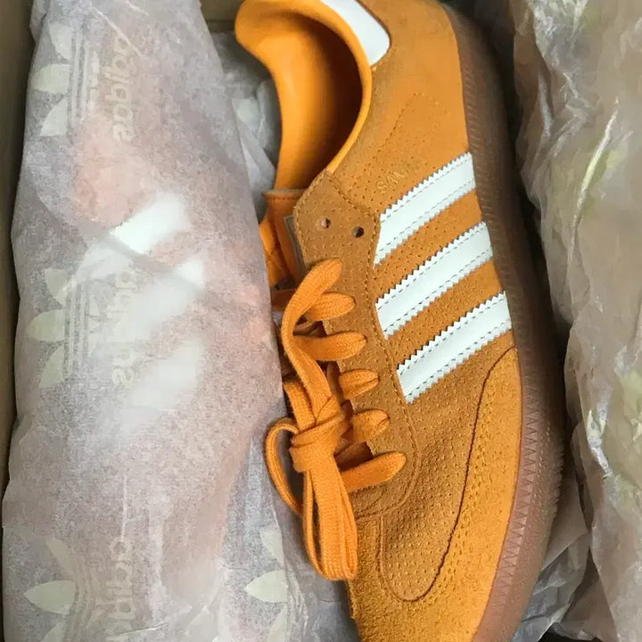 [BUNJANG] Adidas Samba OG Orange Rush Sneakers / 아디다스 삼바 OG 오렌지 러쉬 240