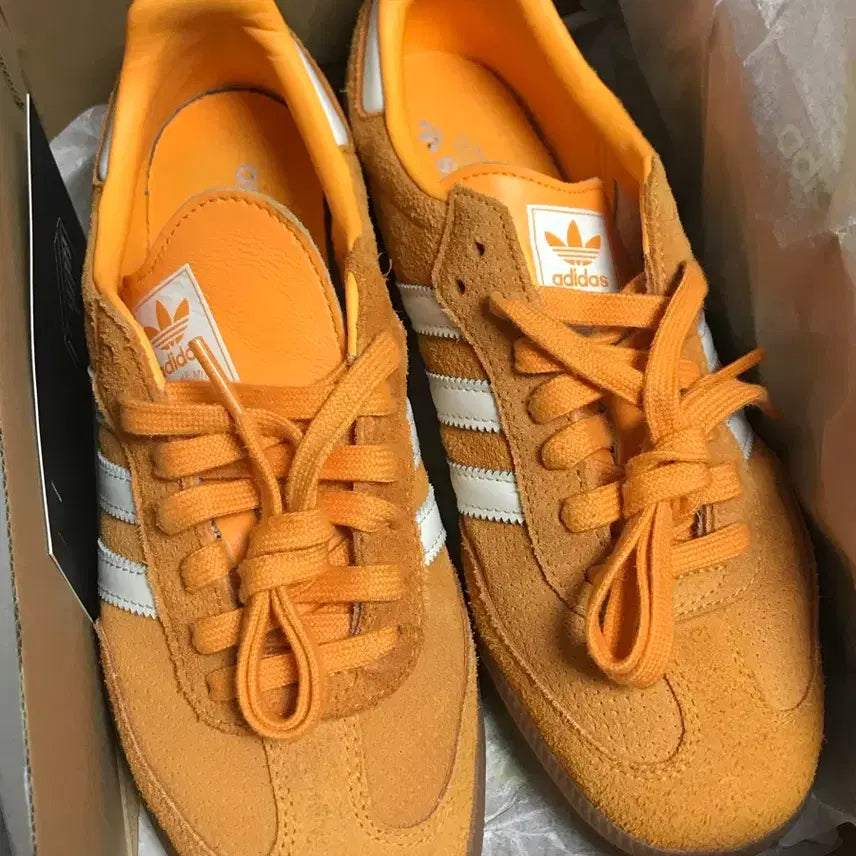[BUNJANG] Adidas Samba OG Orange Rush Sneakers / 아디다스 삼바 OG 오렌지 러쉬 240