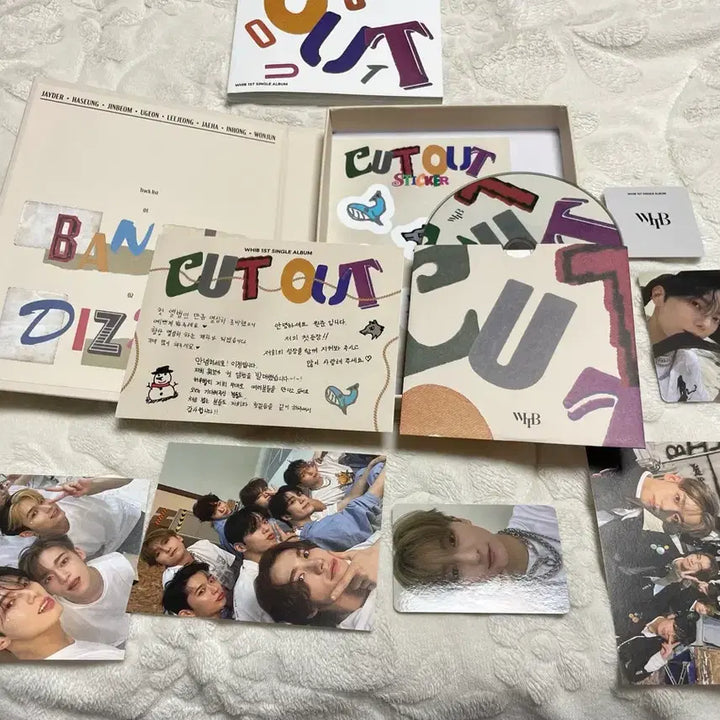[SOLD OUT] 휘브 WHIB 1ST Cut-Out 사인 앨범