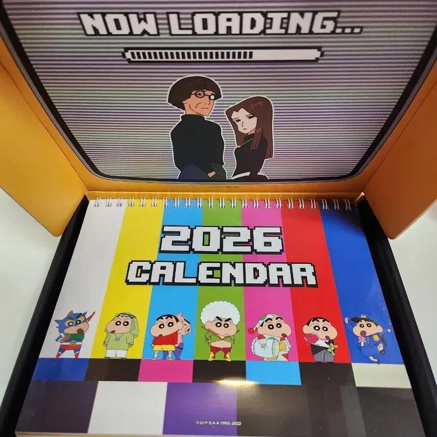[BUNJANG] CGV Crayon Shin-chan 2026 Calendar Set / 2026 CGV 짱구 캘린더 [쿠폰만제외 전구성품]