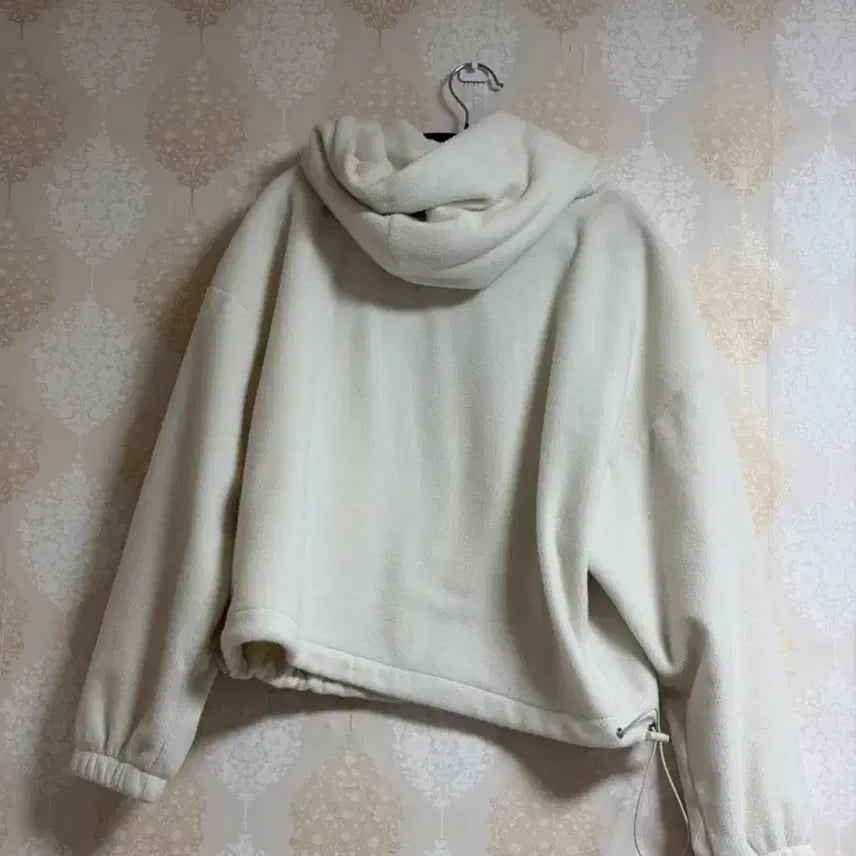 [BUNJANG] SPAO Fleece Hoodie Ivory M / SPAO 기모 후드티 아이보리 M