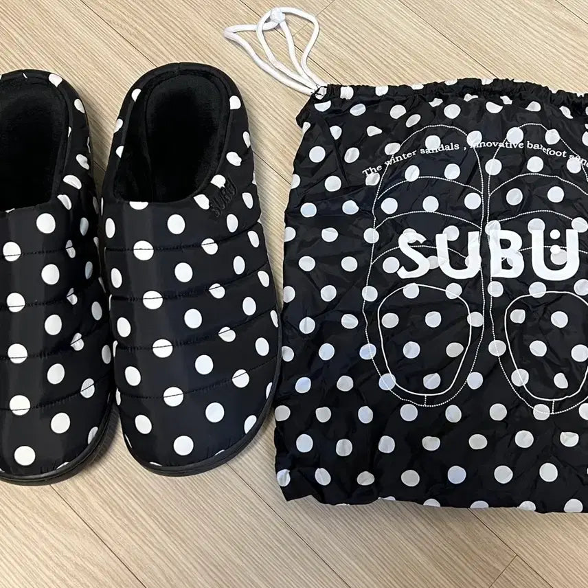 [BUNJANG] Subu Padded Slippers US Size 11-12 / subu 수부 패딩 슬리퍼 4사이즈 us11-12