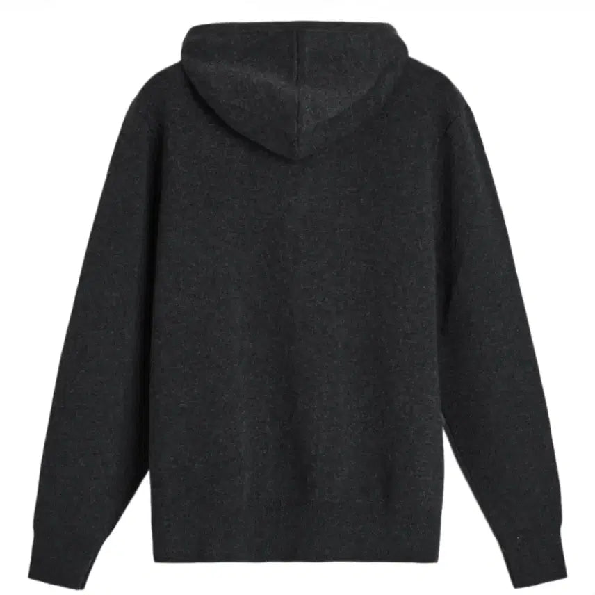 [BUNJANG] ZARA Cashmere Blend Knit Hooded Zip-up Gray XL / 자라 캐시미어 블렌드 니트 후드집업 그레이 XL