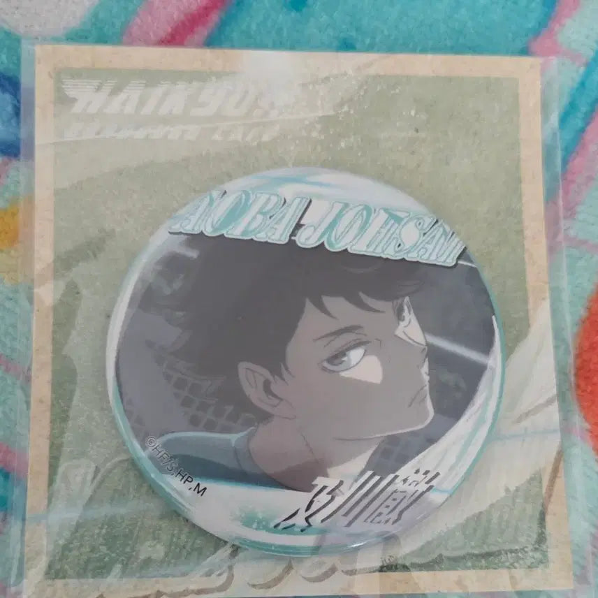 [BUNJANG] Haikyu Aoba Johsai Oikawa Badge / 하이큐 아오바죠사이 오이카와 캔뱃지