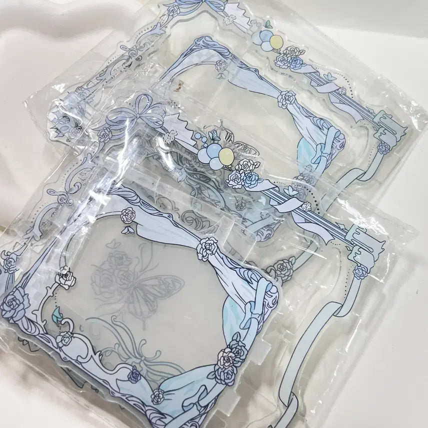 [SOLD OUT] 아크릴 포토카드 플라워 중국풍 포카홀더 스탠드
