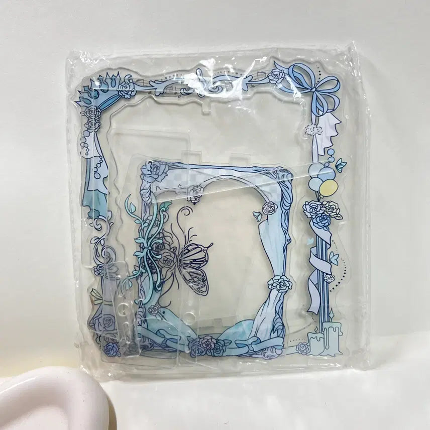 [SOLD OUT] 아크릴 포토카드 플라워 중국풍 포카홀더 스탠드
