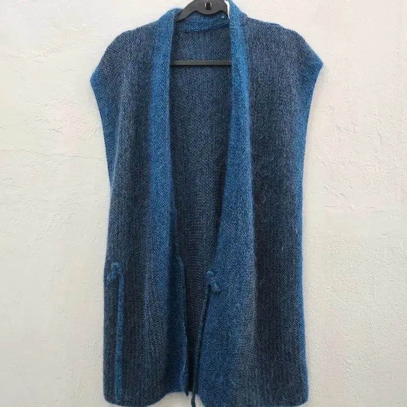 [BUNJANG] Pastel Wool Vest Women Free J6088 / 파스텔톤 울 조끼 여 Free J6088