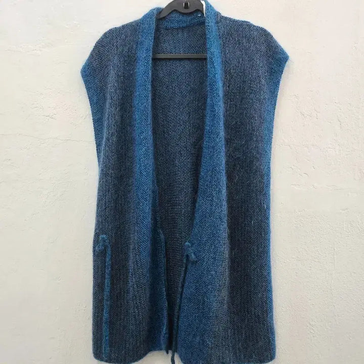 [BUNJANG] Pastel Wool Vest Women Free J6088 / 파스텔톤 울 조끼 여 Free J6088