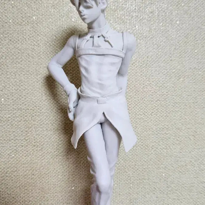 [BUNJANG] Mafiarte Naranica and Trish Gray Scale Figure Bundle Set / 일괄)죠죠의 기묘한 모험 나란차,트리시mafiarte 석고 무채색 피규어