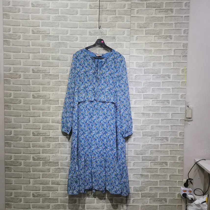 [BUNJANG] Unbranded Chiffon Dress / ㄹ180 쉬폰 원피스 55~