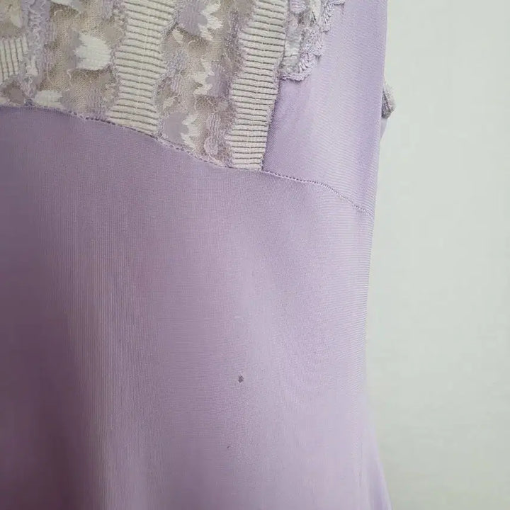 [BUNJANG] Vintage Floral Purple Slip Dress / 빈티지 플로럴 퍼플 슬립 드레스