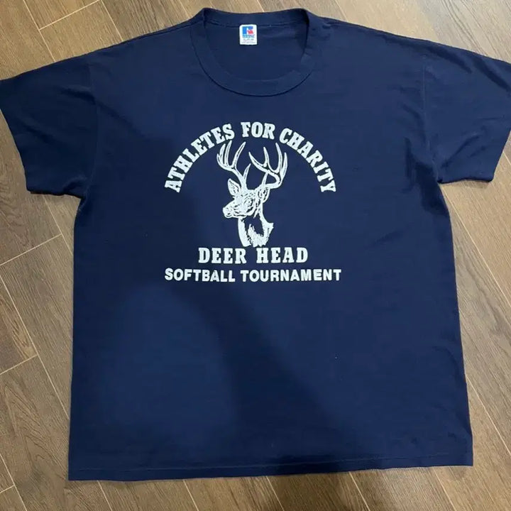 [BUNJANG] Russell Athletic USA 90s Short Sleeve T-shirt / (XL) 90s USA Made 러셀 반팔 티셔츠