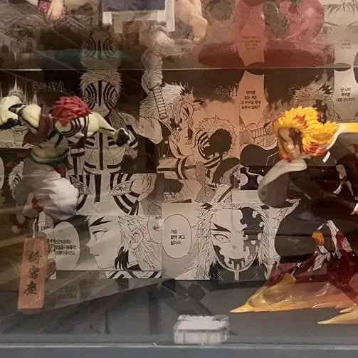 [BUNJANG] Demon Slayer Akaza &amp; Rengoku Figure Set / 귀멸의칼날 귀칼 아카자 렌고쿠 피규어
