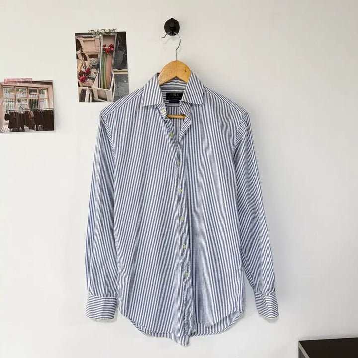 [BUNJANG] Polo Ralph Lauren Classic Fit Striped Shirt / [택포] [M] 폴로 랄프로렌 클래식핏 스트라이프 셔츠